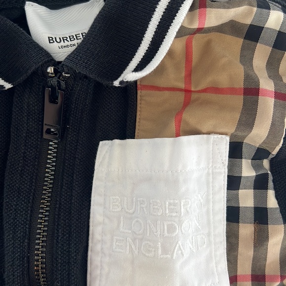 burberry 6 month old short sleeve polo - Picture 2 of 2